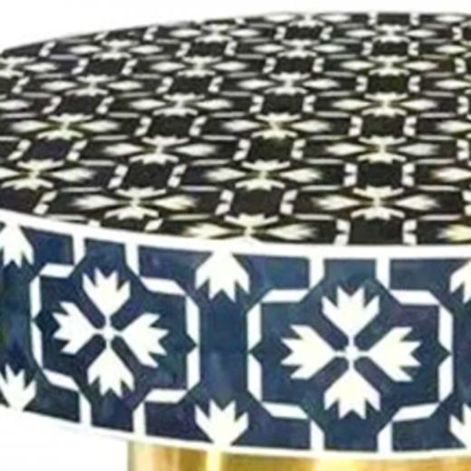 bone inlay coffee table /handmade bone inlay furniture